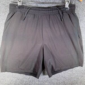 Lululemon Pace Breaker Linerless Short Mens Medium Black 7 Inch Inseam Athletic
